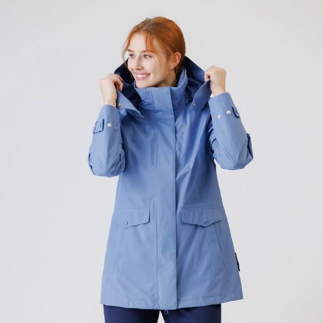 【TRAVELER 旅行者】女多款Gore-Tex單件式防水外套｜252TR107.112(GORE TEX/防水外套/可銜拉/中長版)