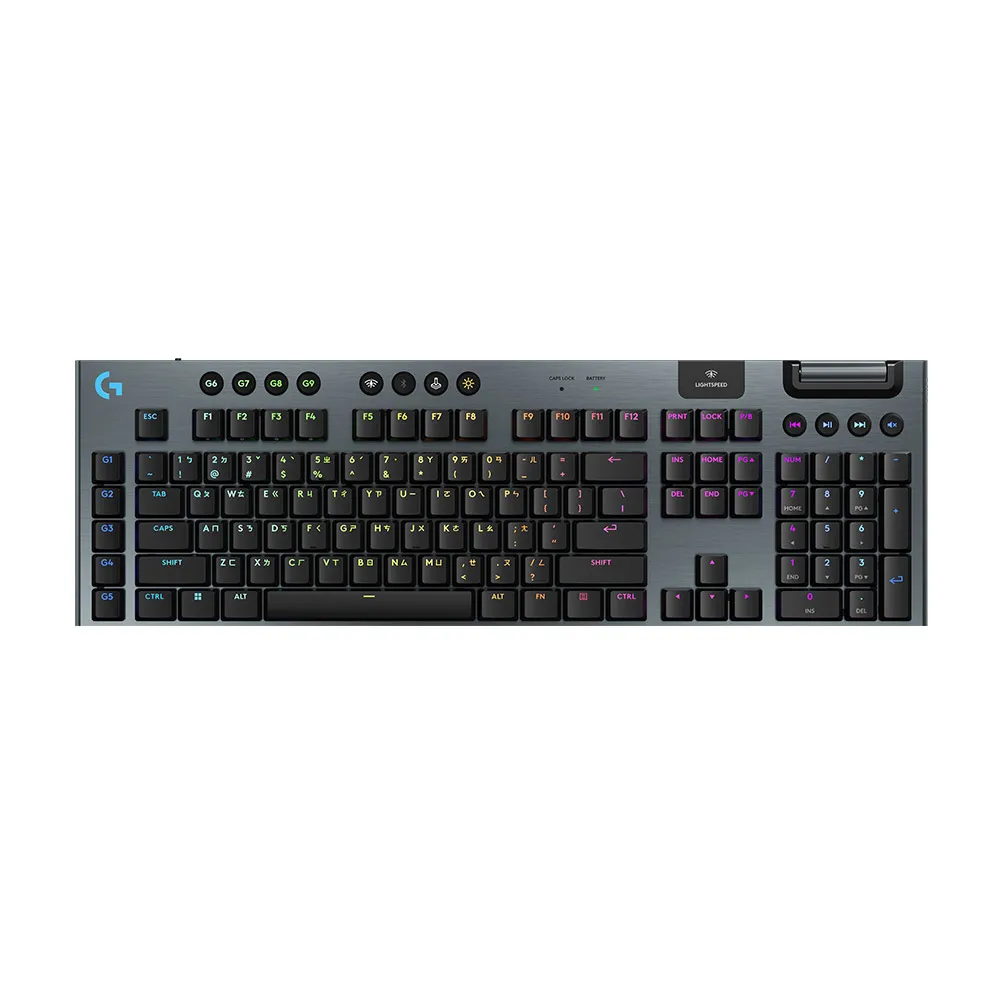 【Logitech G】G915 X 無線RGB機械式遊戲鍵盤(青軸)