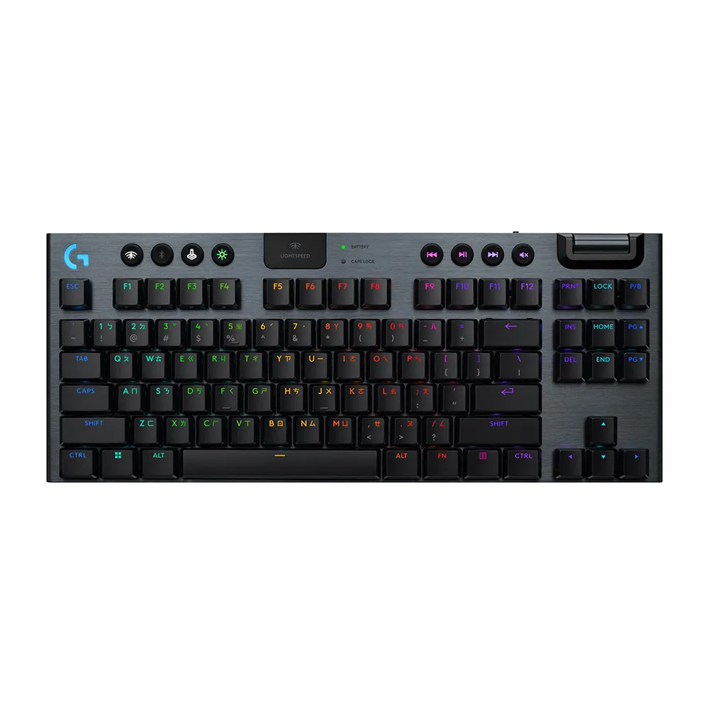 【Logitech G】G915 X TKL 無線RGB機械式遊戲鍵盤(觸感軸)