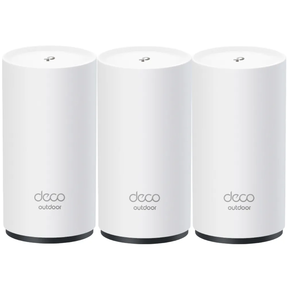 【TP-Link】3入組★WiFi 7 BE5000 雙頻 2.5G 真Mesh 無線路由器 分享器(IP65/Deco BE25-Outdoor)