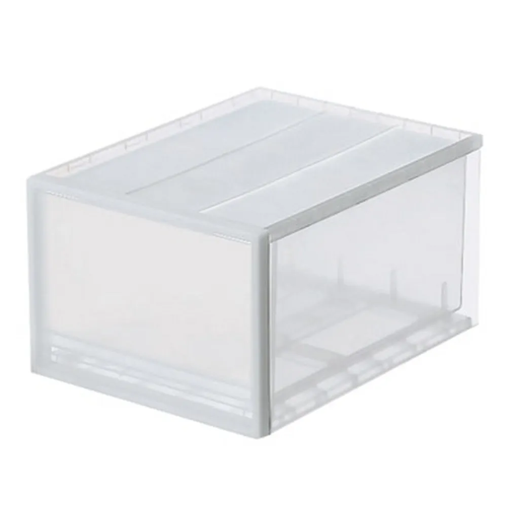 【MUJI 無印良品】PP收納盒/大/2入