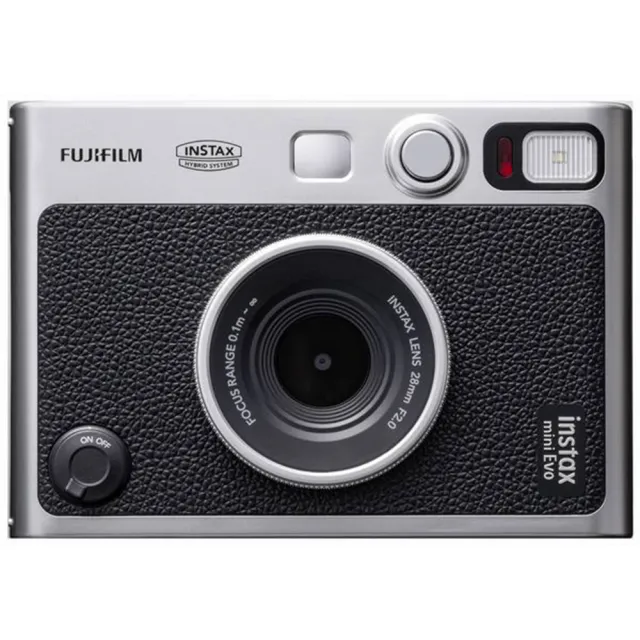 【FUJIFILM 富士】Instax mini Evo 混合式數位 馬上看 拍立得相機 復古相機 底片相機(恆昶公司貨)