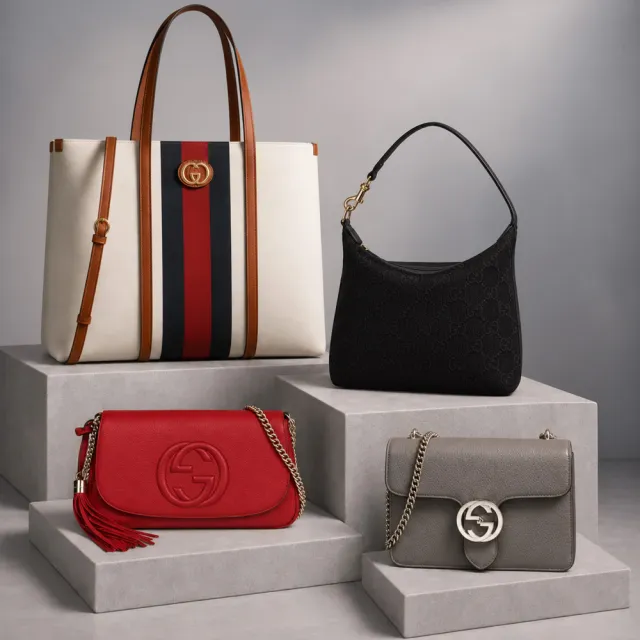 【GUCCI 古馳】☆本季大特價☆607720/536224/550620/510304/727701水桶包/肩背包/斜背郵差包(款式任選)