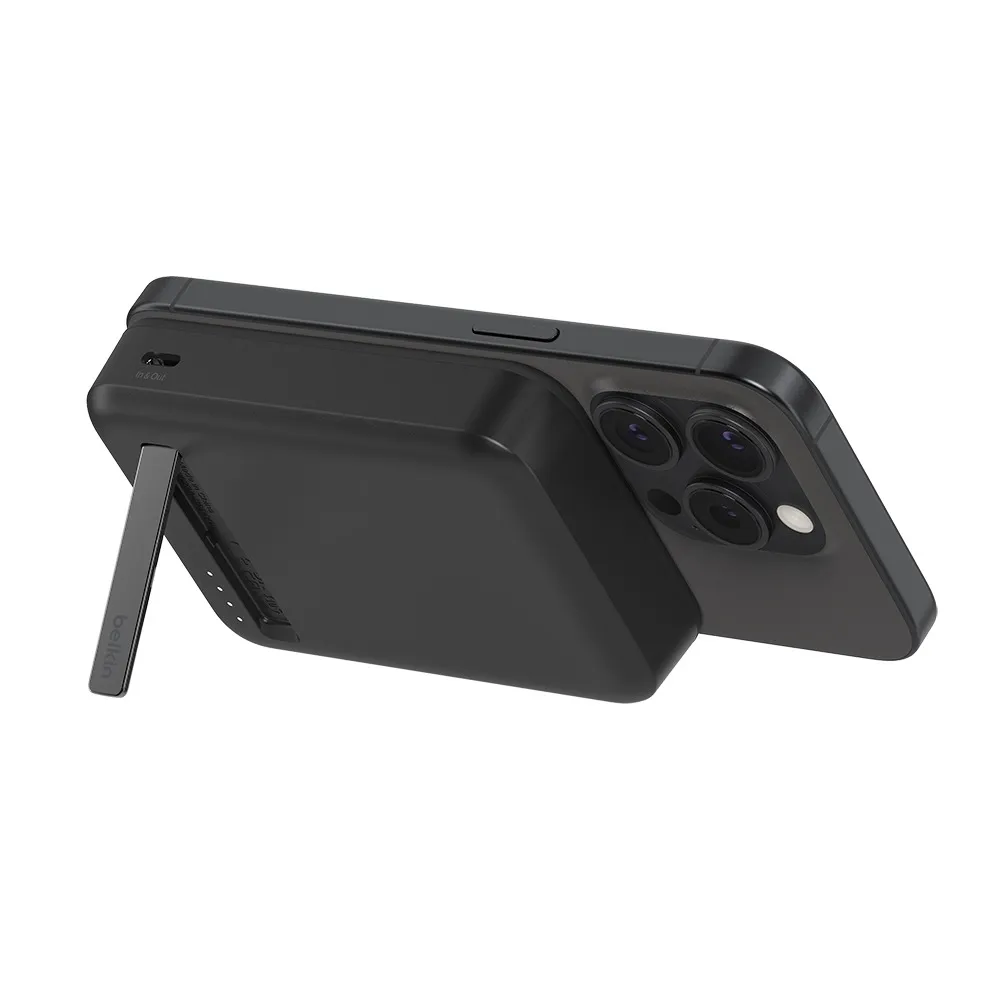 【BELKIN】BoostCharge Pro Qi2 磁吸無線充電行動電源10000mAh(BPD008)