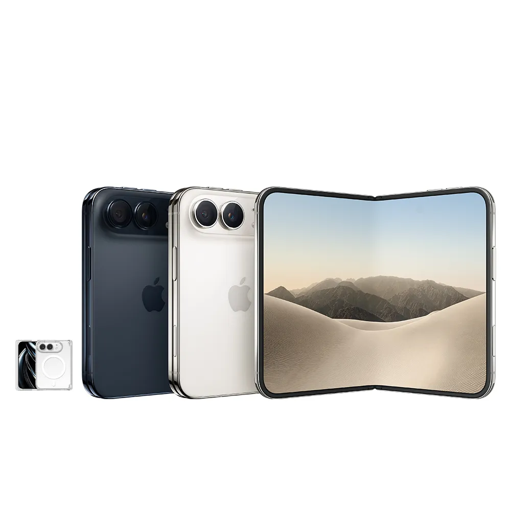 【Apple】iPhone Duo(512G/7.6吋)(LAUT磁吸耐衝擊透殼組)