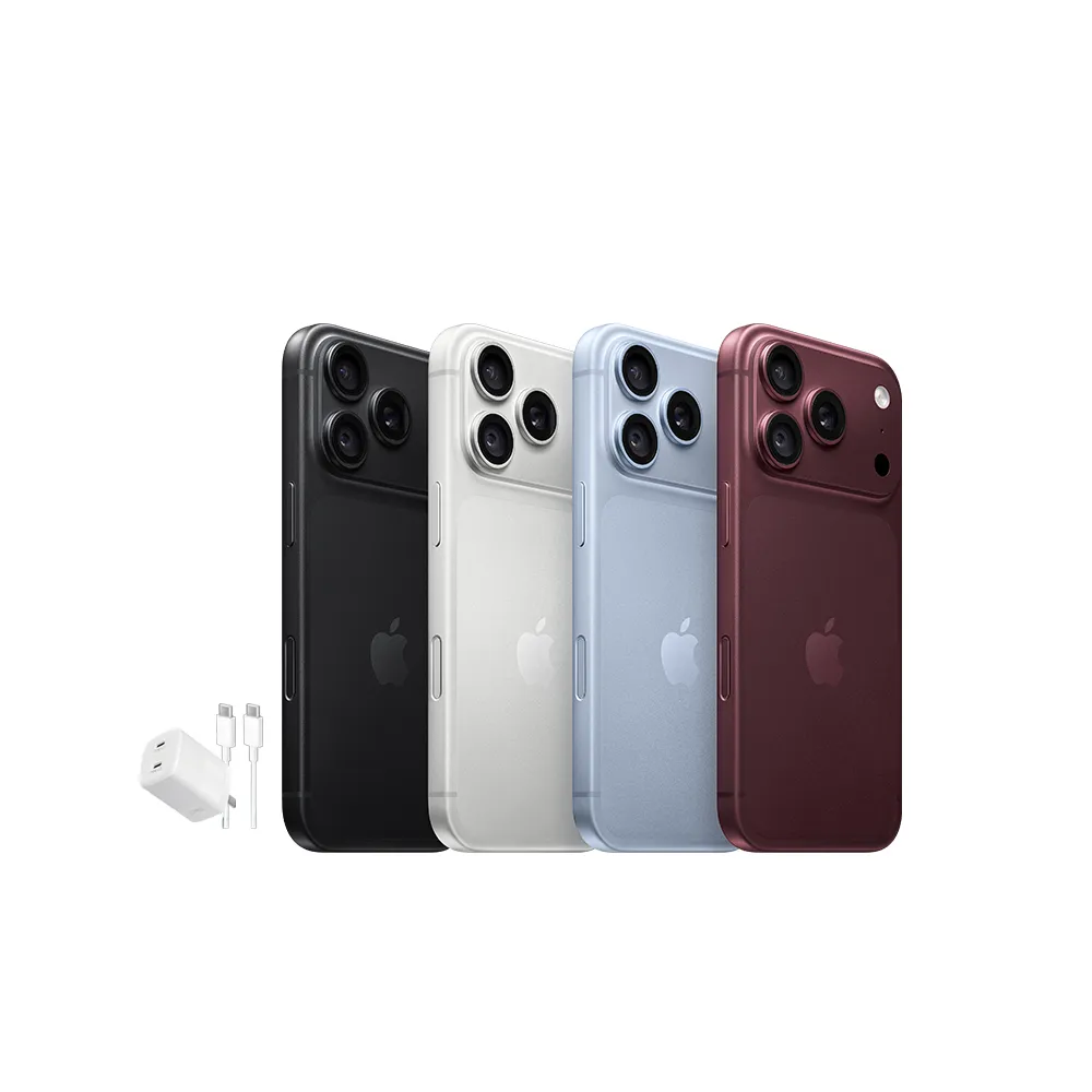 【Apple】iPhone 18 Pro Max(1TB/6.9吋)(45W雙孔閃充組)