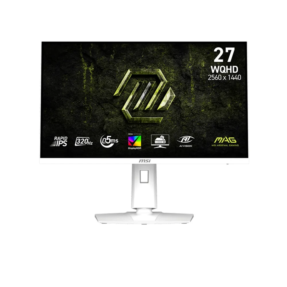 【MSI 微星】MAG 274QRFW X32 27型 IPS WQHD 320Hz 2K 電競螢幕(HDR400/Adaptive-Sync)