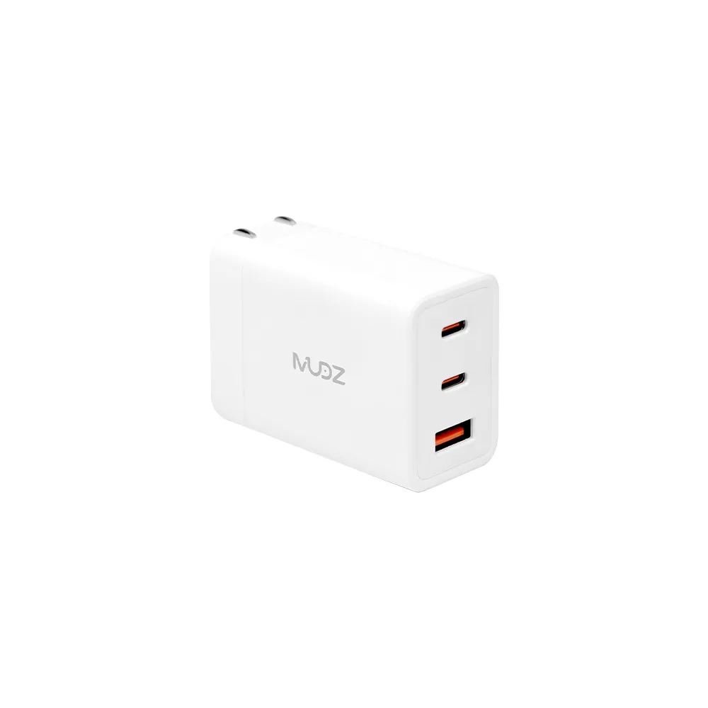 【MUDZ】NanoBoost 70W Type-C 3孔 氮化鎵 PD 快充充電器(低溫穩充 品質保證)