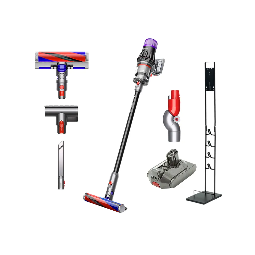 【dyson 戴森】Digital Slim Fluffy SV57 輕量強勁無線吸塵器 (銀灰色)