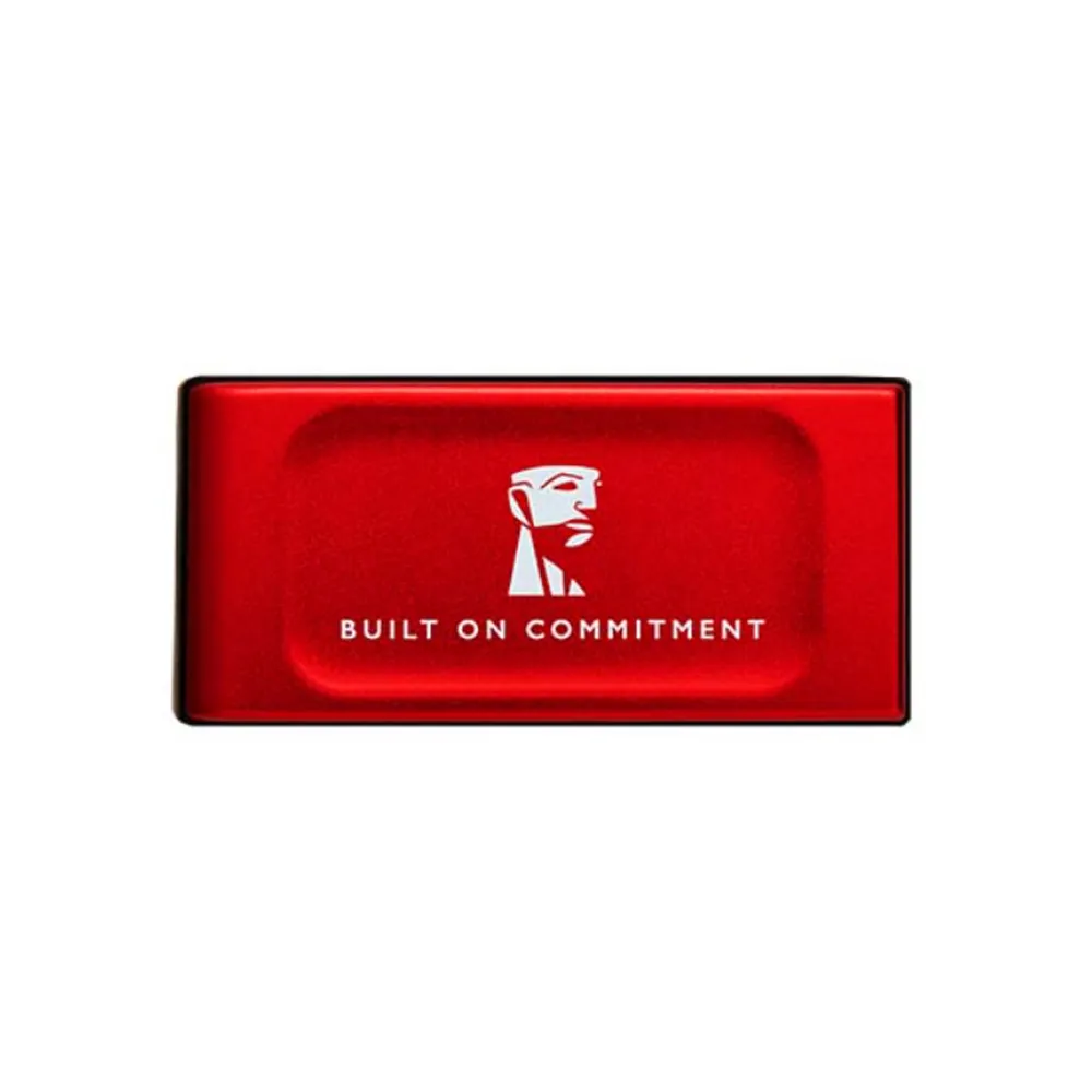 【Kingston 金士頓】XS1000 1TB USB 3.2 Gen 2 外接式 SSD 固態硬碟 - 星曜紅(SXS1000R/1000GA)