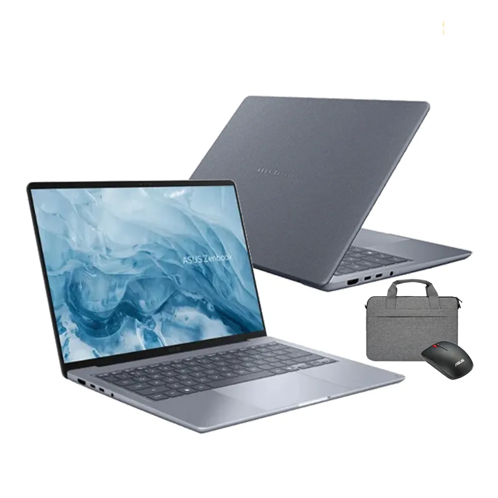【ASUS 華碩】包鼠組★14吋Copilot+PC AI筆電(Zenbook 14 UX3480AA/Ultra7-355/16G/512G/W11/OLED)