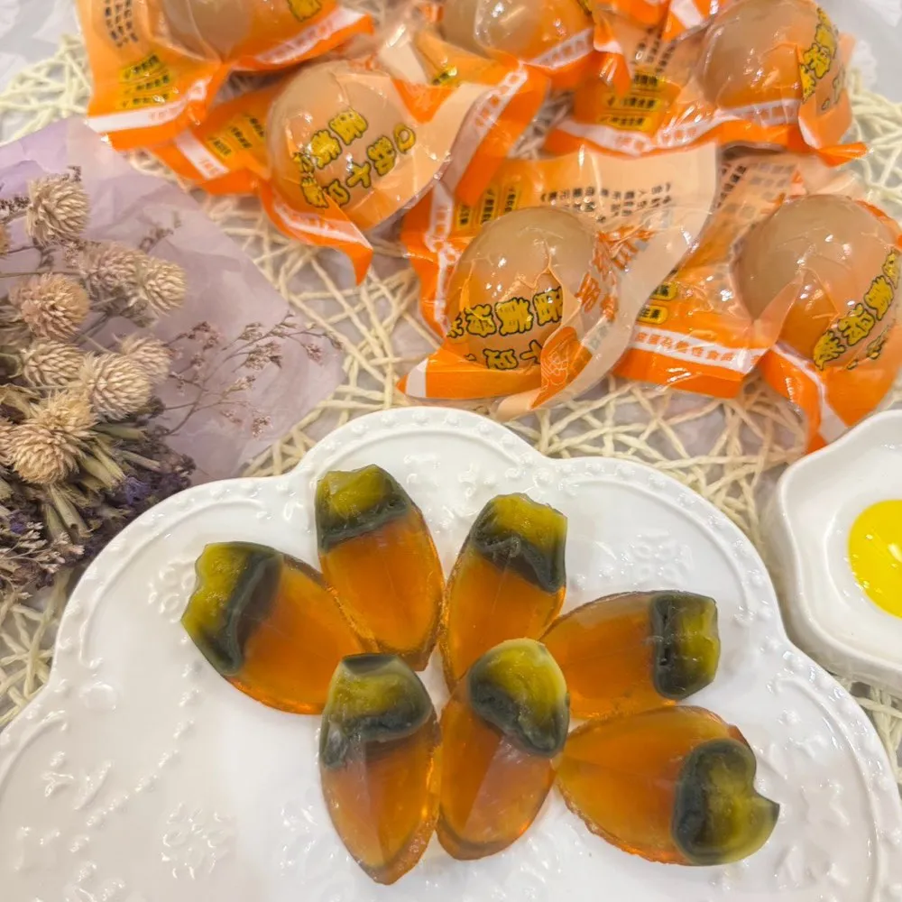 【明川蛋品】老饕土雞Q皮蛋×48顆_8顆/盒(友善平飼*非籠養*超Q彈土雞皮蛋)