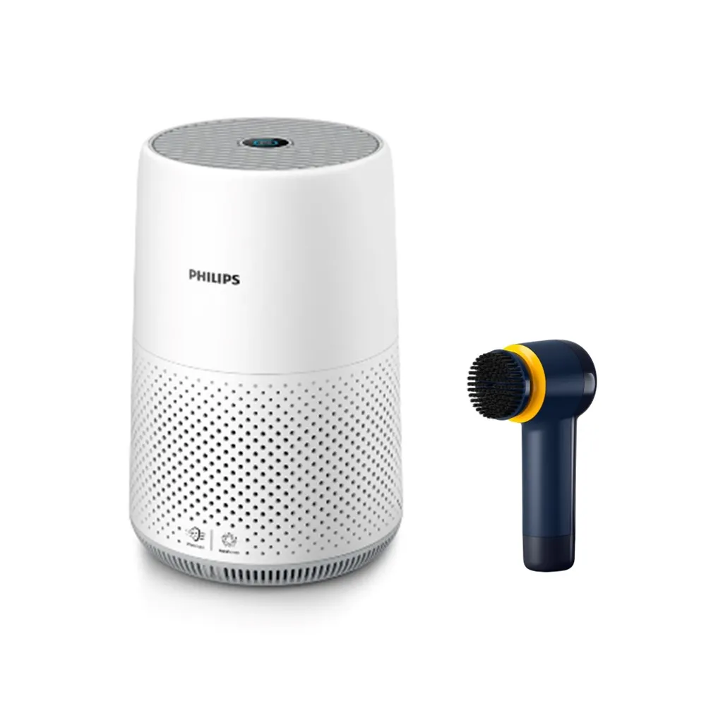 【Philips 飛利浦】奈米級空氣清淨機 AC0819 小旋風電動洗鞋機GCA1000