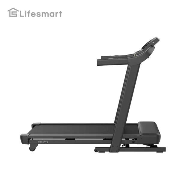【Lifesmart】PowerTouch LED力鍵跑步機 TM55PTC(負坡度/登山機/無刷馬達/一鍵智能收折/自行安裝)