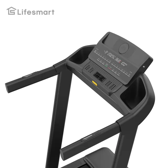 【Lifesmart】PowerTouch LED力鍵跑步機 TM55PTC(負坡度/登山機/無刷馬達/一鍵智能收折/自行安裝)