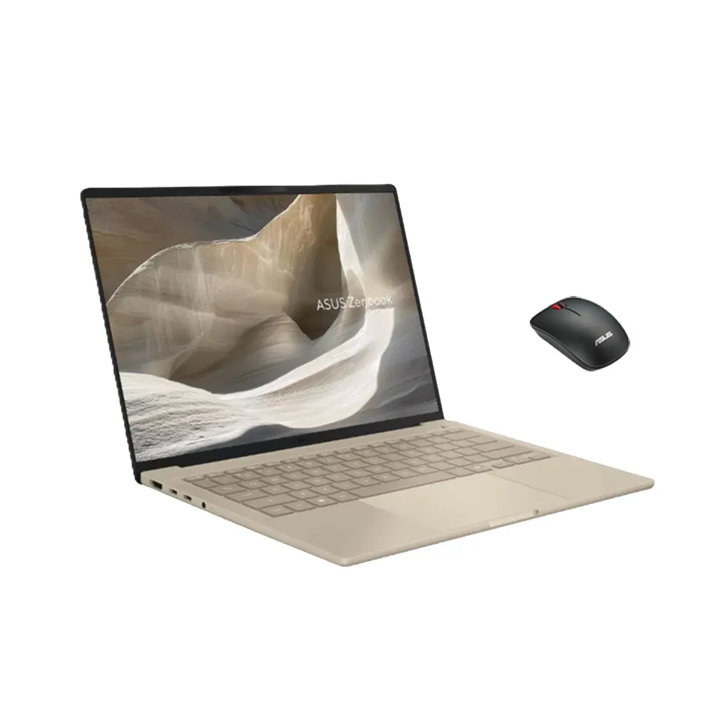 【ASUS 華碩】滑鼠組★14吋Copilot+PC AI筆電(Zenbook A16 UX3407QA/Snapdragon X1 26 100/16G/512G)