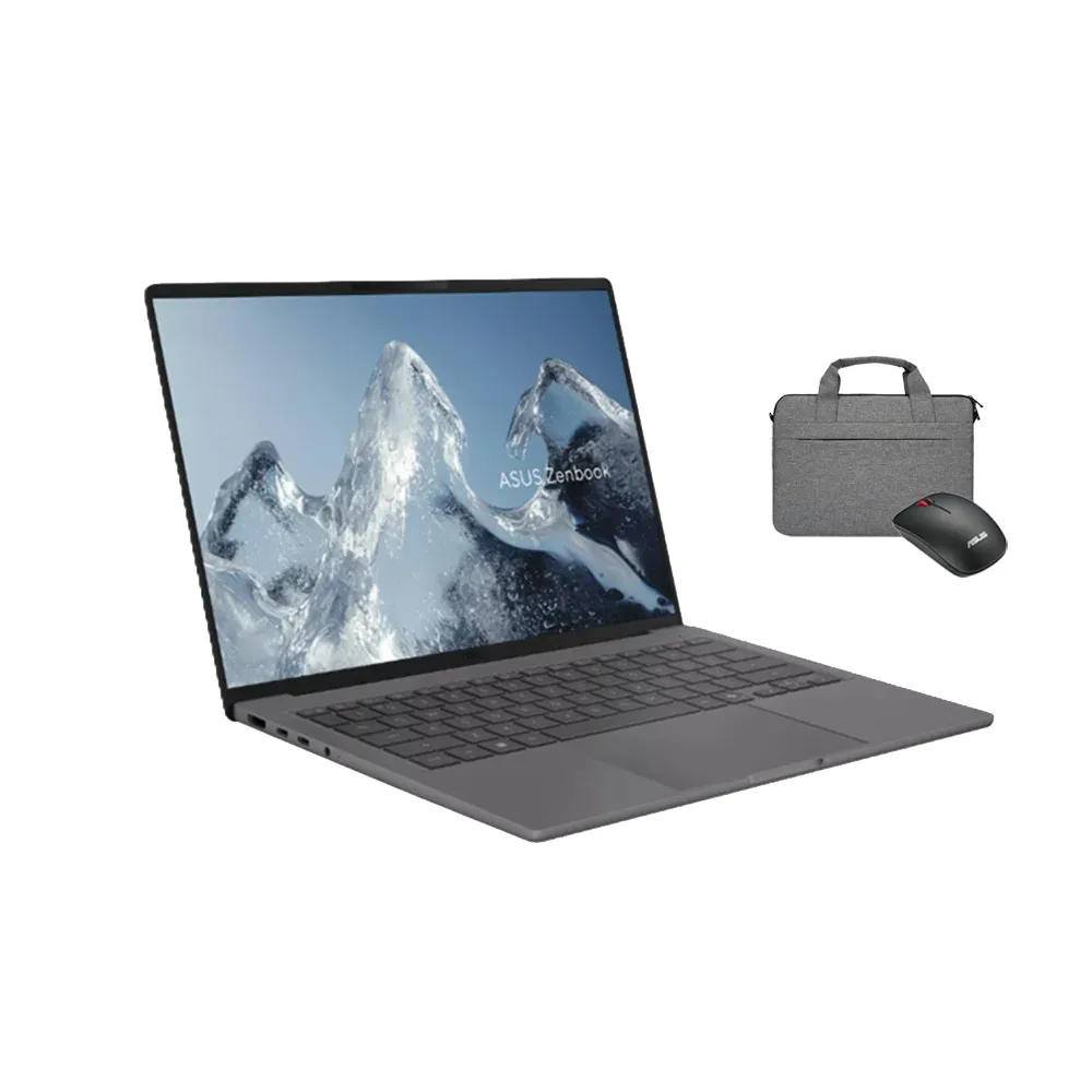 【ASUS 華碩】包鼠組★14吋Copilot+PC AI筆電(Zenbook A16 UX3407QA/Snapdragon X1 26 100/16G/512G/W11)