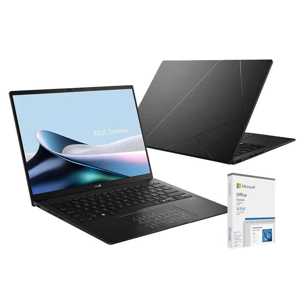【ASUS 華碩】Office2024組★14吋Ryzen AI 5輕薄筆電(Zenbook UM3406GA/Ryzen AI 5-430/16G/512G/W11/OLED)