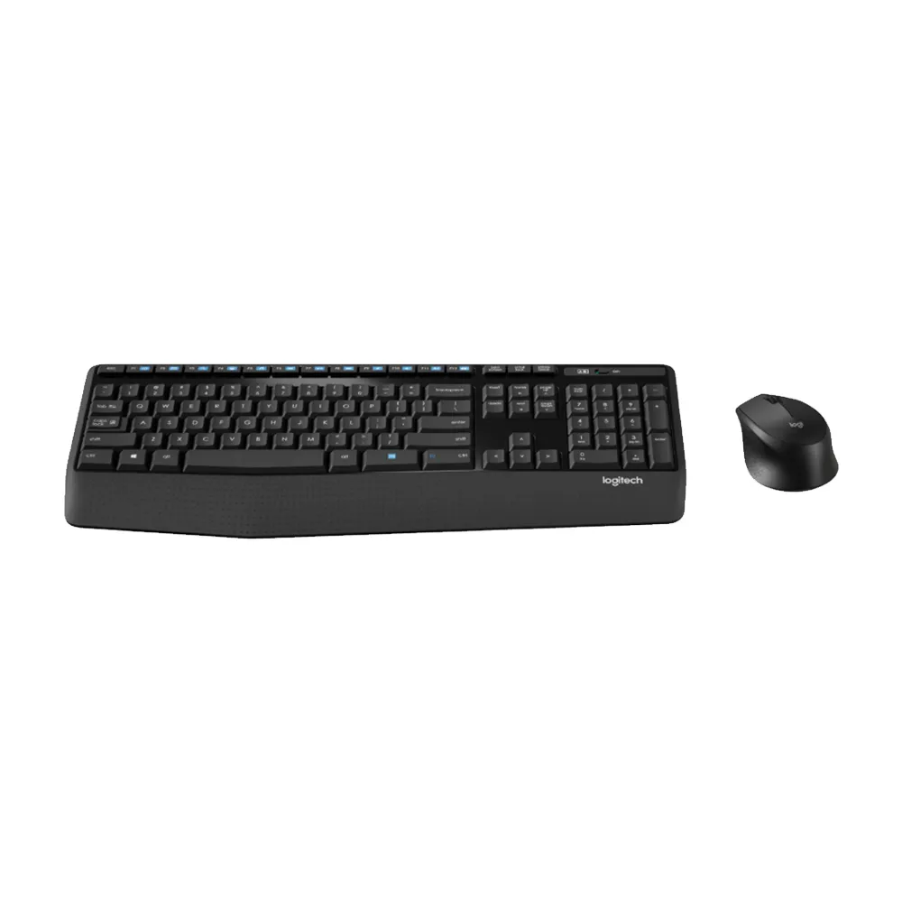 【Logitech 羅技】MK345 無線鍵盤滑鼠組(黑)