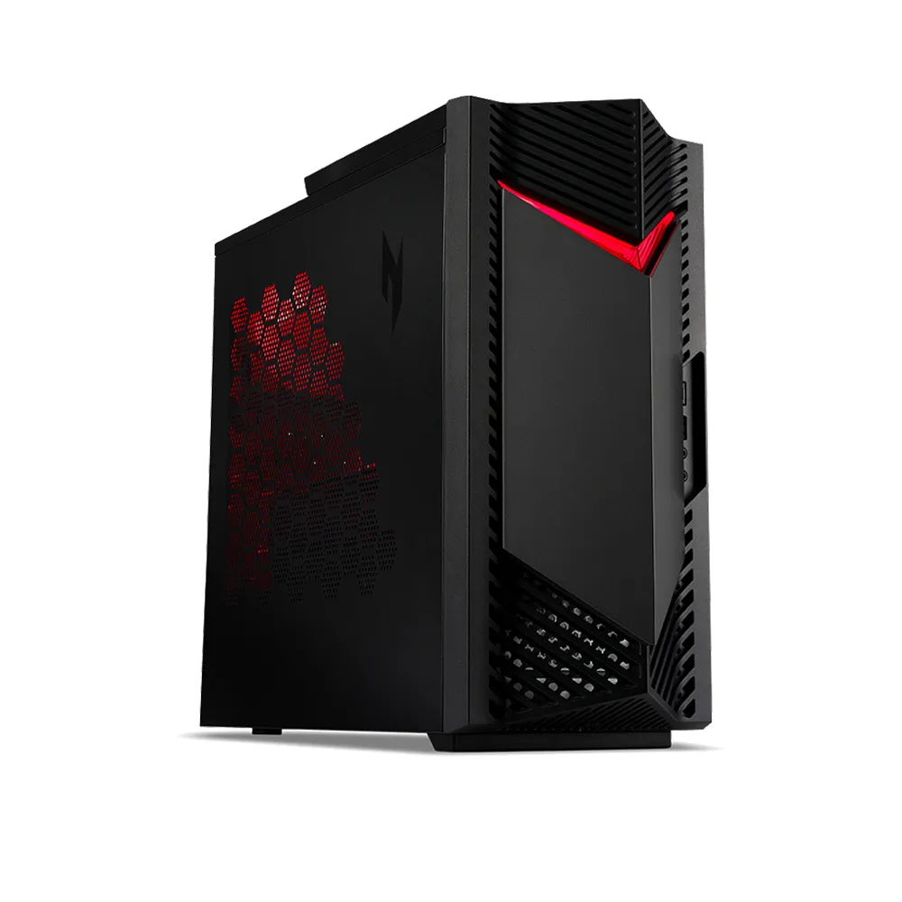 【Acer 宏碁】+Office2024★i5 RTX5060電競電腦(N50-656/i5-14400F/16GB/1TB/RTX5060/W11)