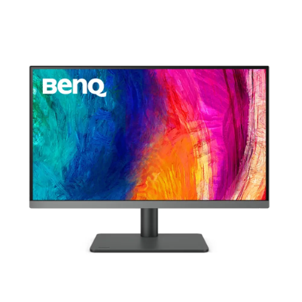 【BenQ】雷蛇白色有線電競滑鼠組★PD2706U 27型 IPS 4K 95% P3廣色域專業設計繪圖螢幕(HDMI/DP/Type-C/內建