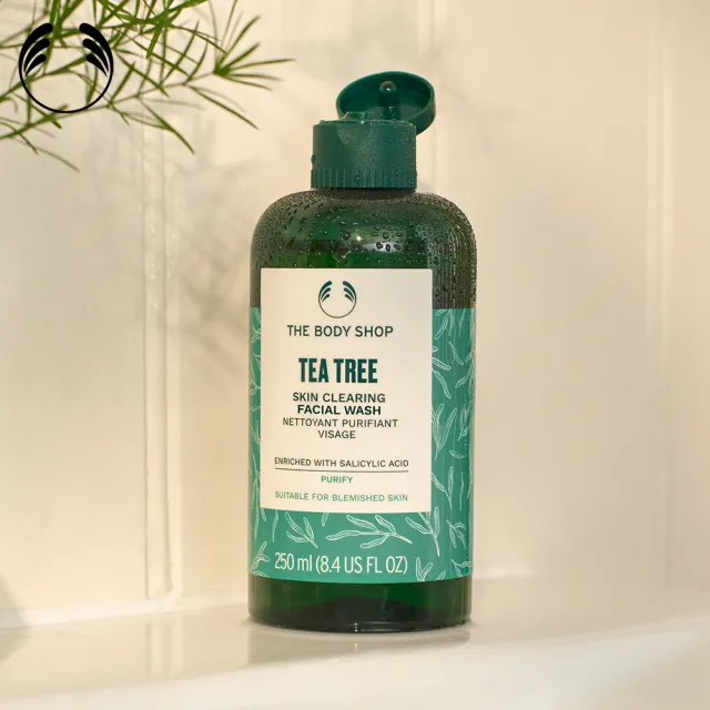 【THE BODY SHOP 美體小舖】茶樹潔面膠囤貨組(潔面膠250ML*3)(雙11限定/雙11獨家)1111campaign
