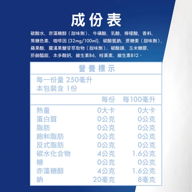 【Red Bull】(雙11推薦)RedBull 紅牛零卡能量飲料250ml 24罐/箱