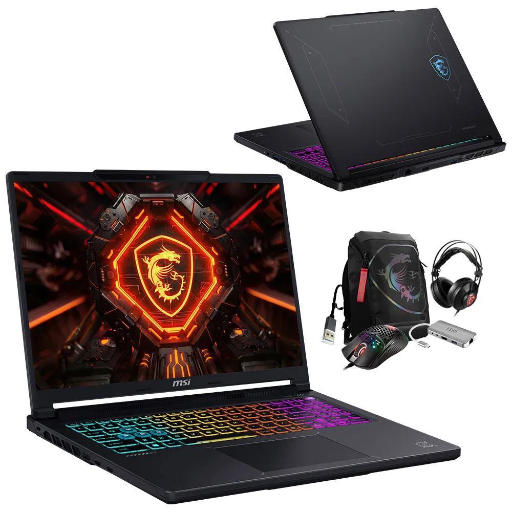 【MSI 微星】▲特仕版 16吋 電競筆電(Crosshair 16 HX E14WFK-013TW/i7-14650HX/32G/1T+1T/RTX5060/W11)