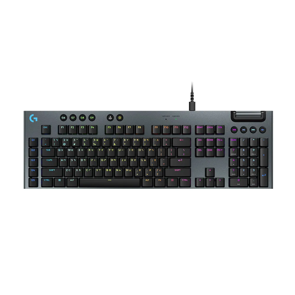 【Logitech G】G915 X RGB機械式有線遊戲鍵盤(線性軸)