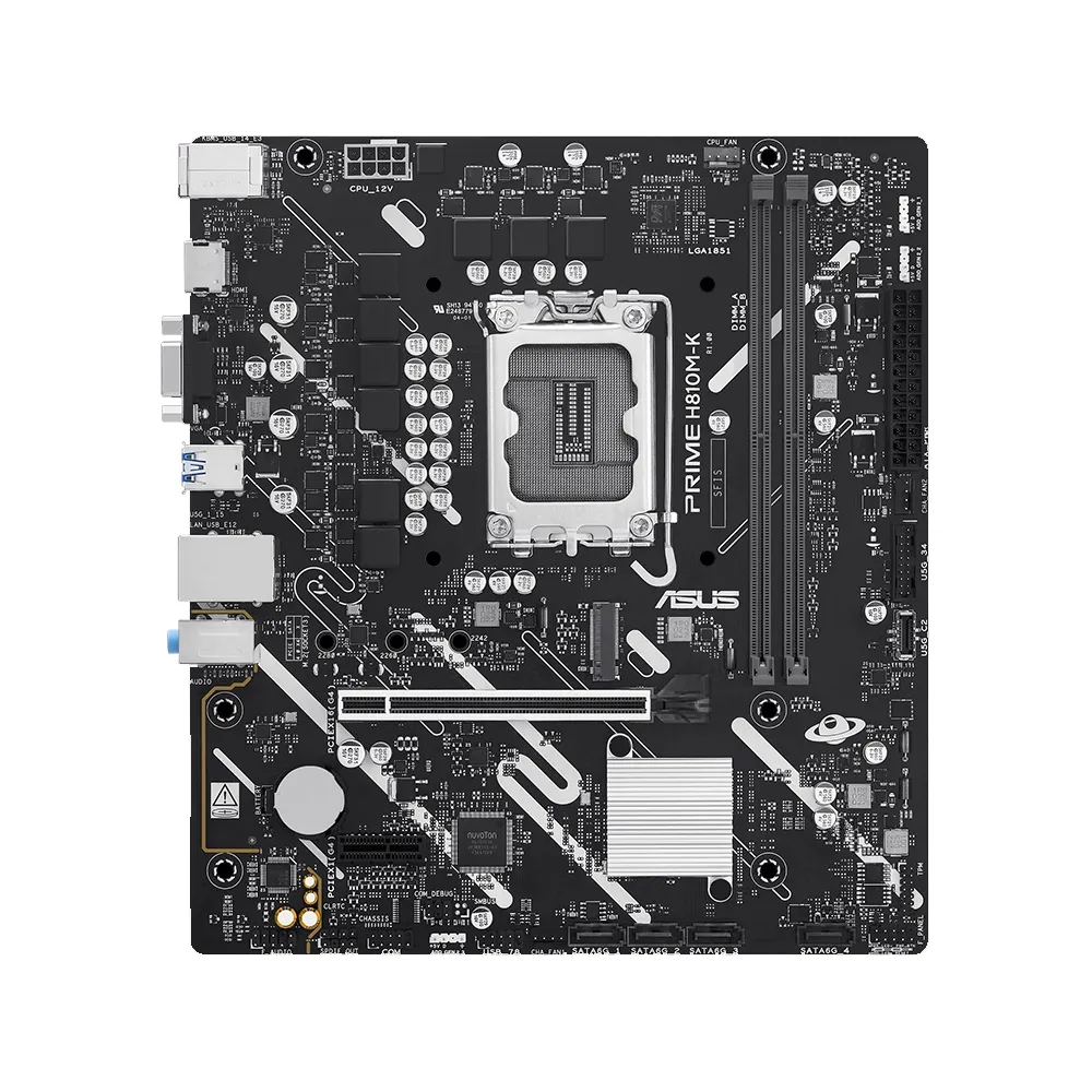【ASUS 華碩】PRIME H810M-K-CSM 主機板