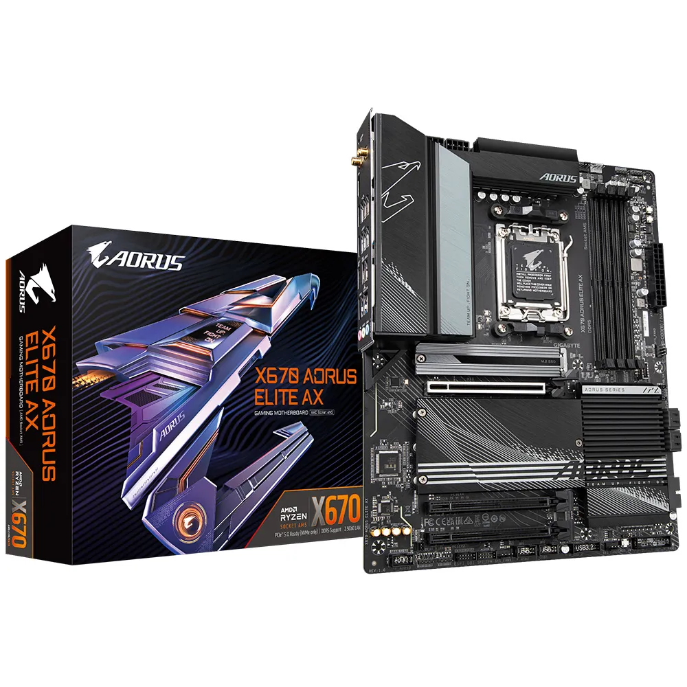 【GIGABYTE 技嘉】X670 AORUS ELITE AX DDR5 主機板