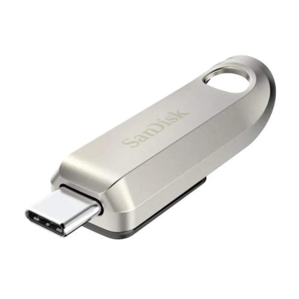 【SanDisk 晟碟】[全新升級版] 64GB Ultra Luxe Type-C USB 3.2 隨身碟(最高讀速400MB/s 原廠5年保固)