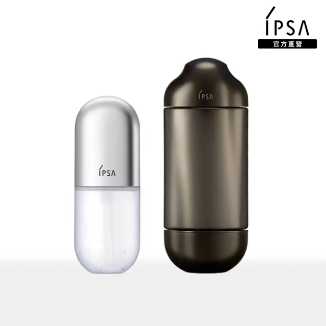 【IPSA 茵芙莎】官方直營 黑金水歸0組 抗老/精華液/化妝水(極境新生修護精華露 150ml + 修護歸0精華50ml)