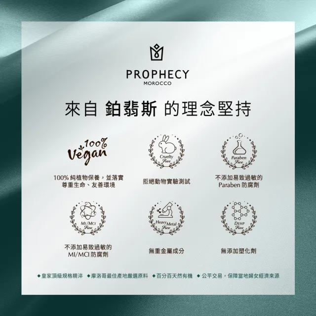 【Prophecy Morocco 鉑翡斯】前導精華露1+1超值組 (金燦緊實 120ml + 鎖水亮澤 120ml)
