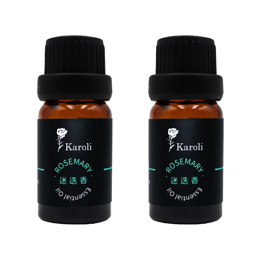 【Karoli 卡蘿萊】迷迭香精油 2入組(10ml)