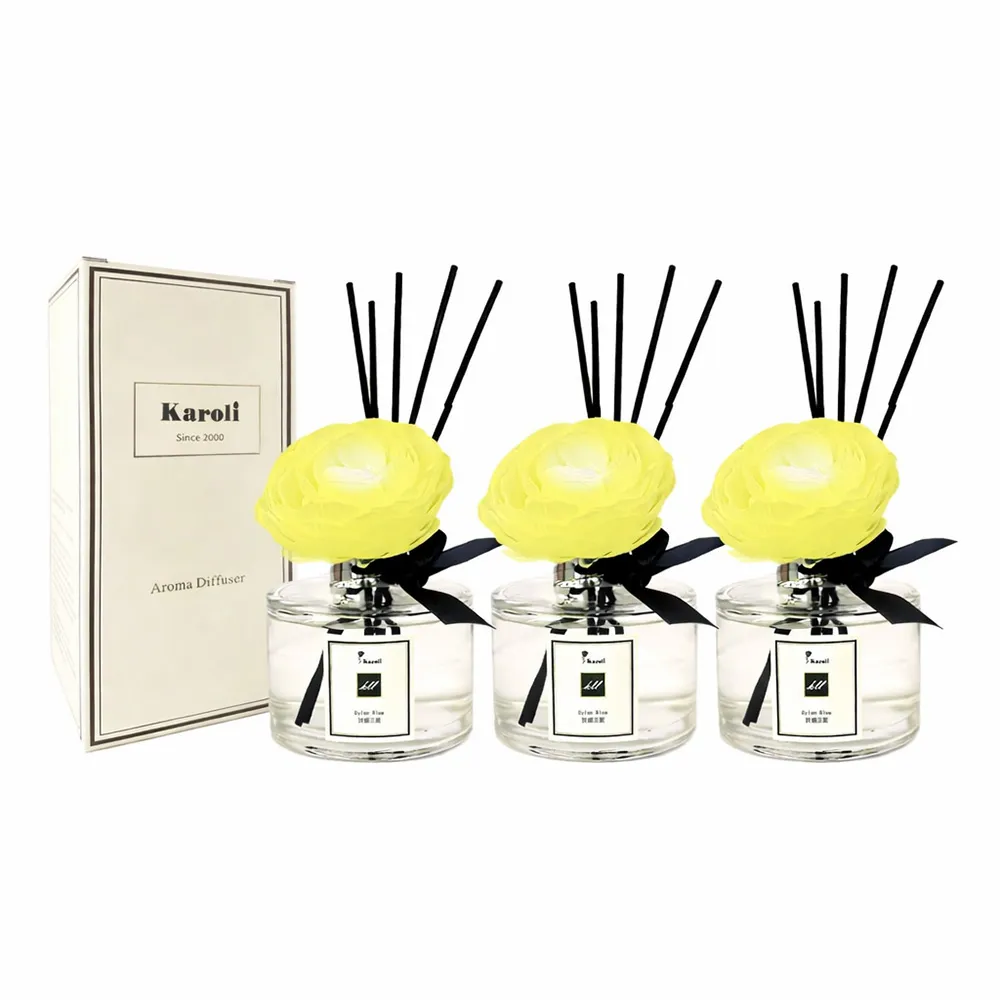【Karoli 卡蘿萊】香氛擴香瓶皇室之水200ml*3套