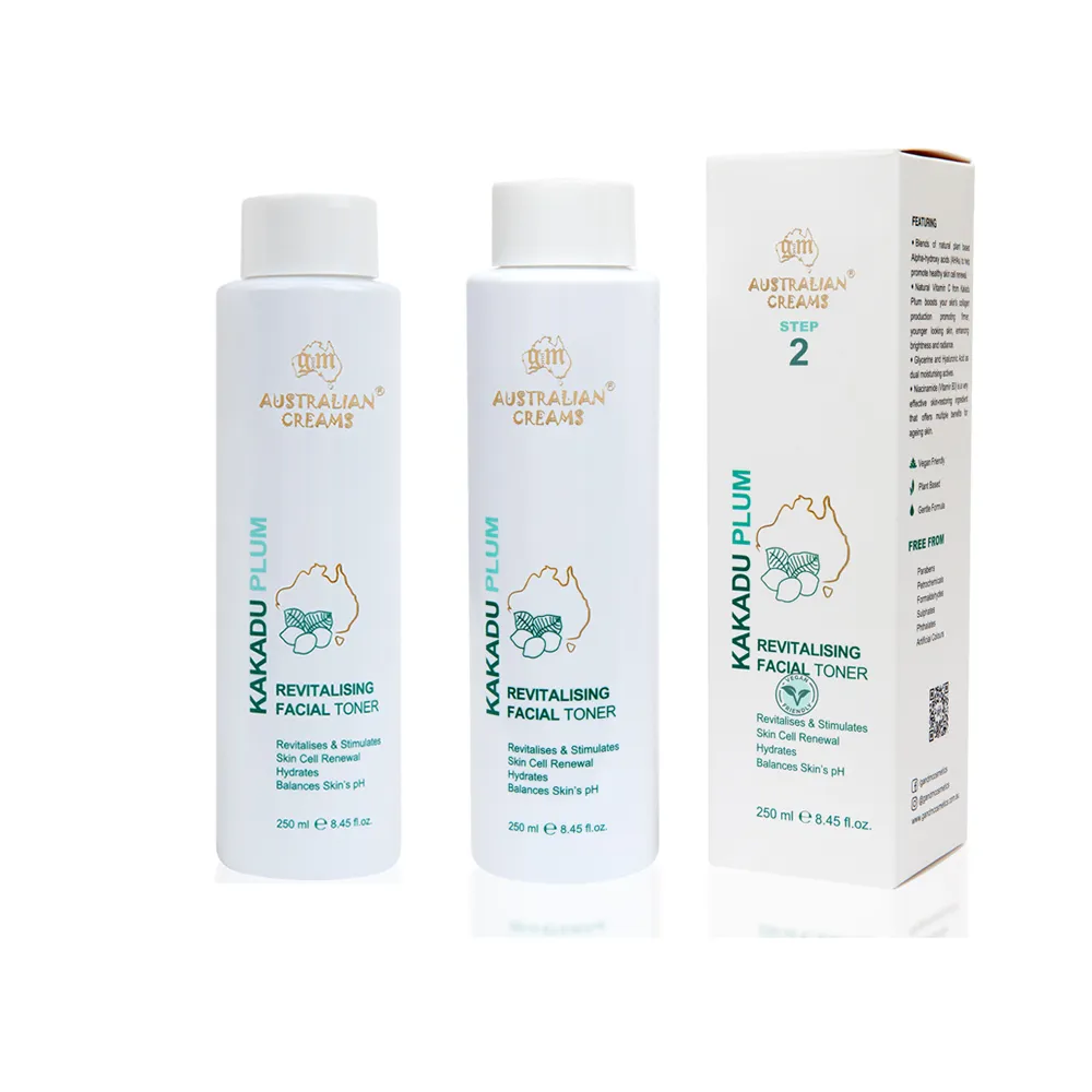 【澳洲 G&M】卡卡度玻尿酸保濕化妝水(2入組 250ml/瓶-專業級)