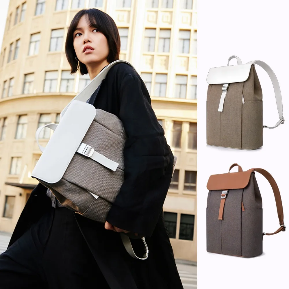 【ito】雙11 PORCINI BACKPACK 休閒簡約輕便防水城市雙肩包 16L(2色可選)