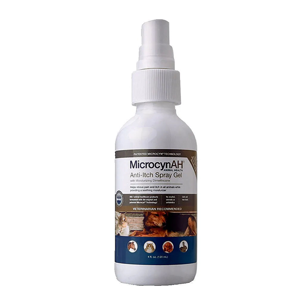 【MicrocynAH 麥高臣】抗癢凝膠 4oz/120ml*（MIA-1057）(寵物皮毛養護)