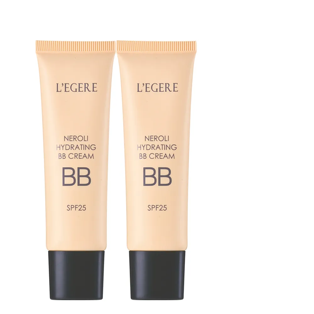 【LEGERE 蘭吉兒】橙花原液保濕BB霜SPF25 25ml(2入組)