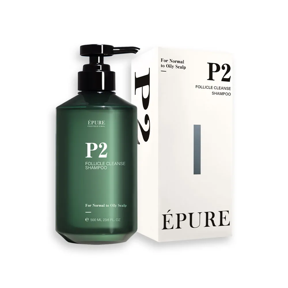 【EPURE】P2 毛囊深層洗髮露500ml (敏感肌/控油/深層清潔)