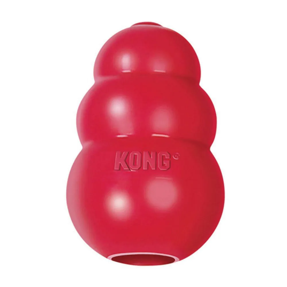 【KONG】Classic / 紅色經典抗憂鬱玩具 L（T1）(寵物玩具)