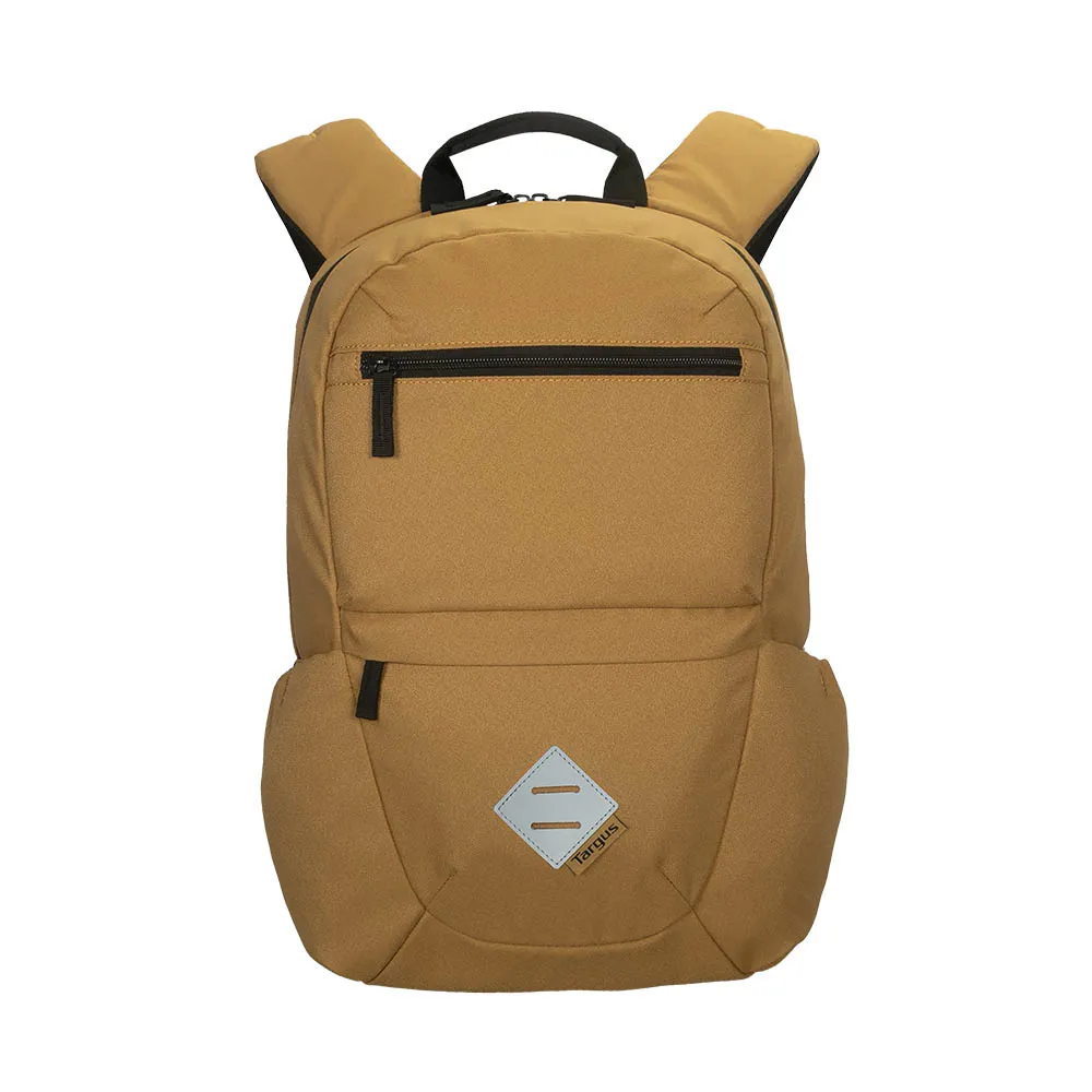 【Targus】EcoSmart Spring 13-14 吋輕量校園電腦後背包 - 棕色 (TBB66209GLR)