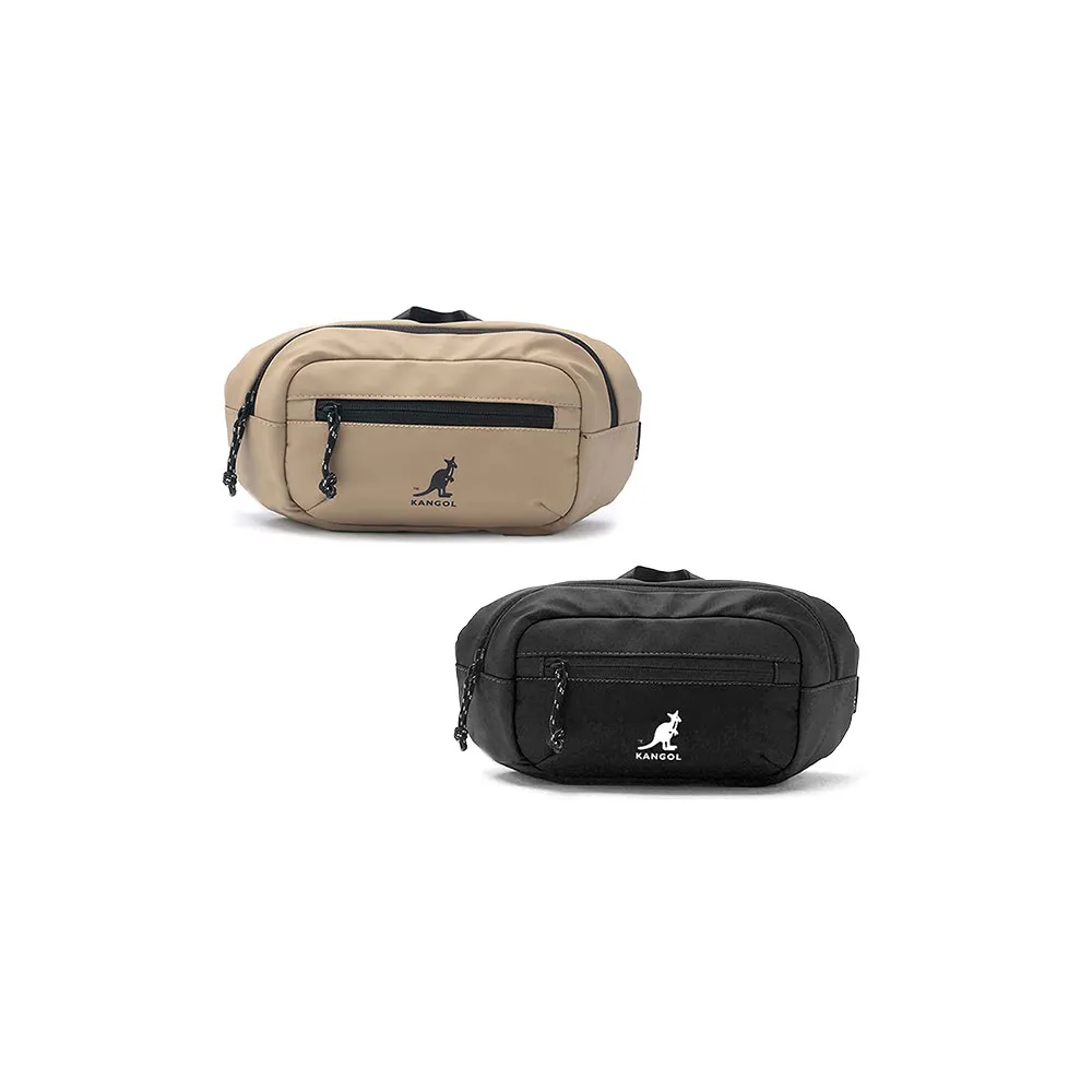 【KANGOL】袋鼠 經典LOGO胸包 運動包 防潑水(62255780)