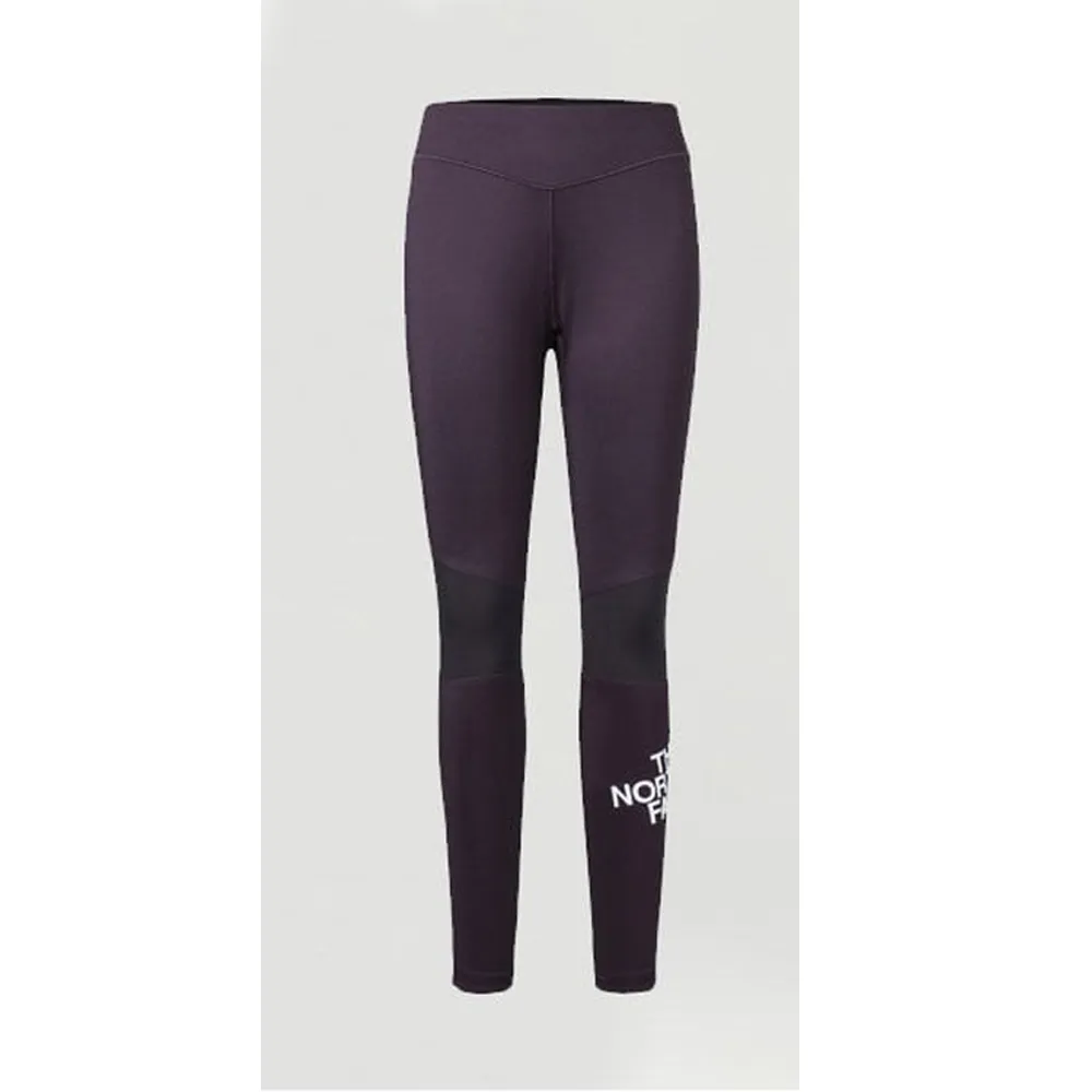 【The North Face】女款 FlashDry-XD 閃電快乾耐磨緊身運動褲.健行褲(3GBJ 紫 V)