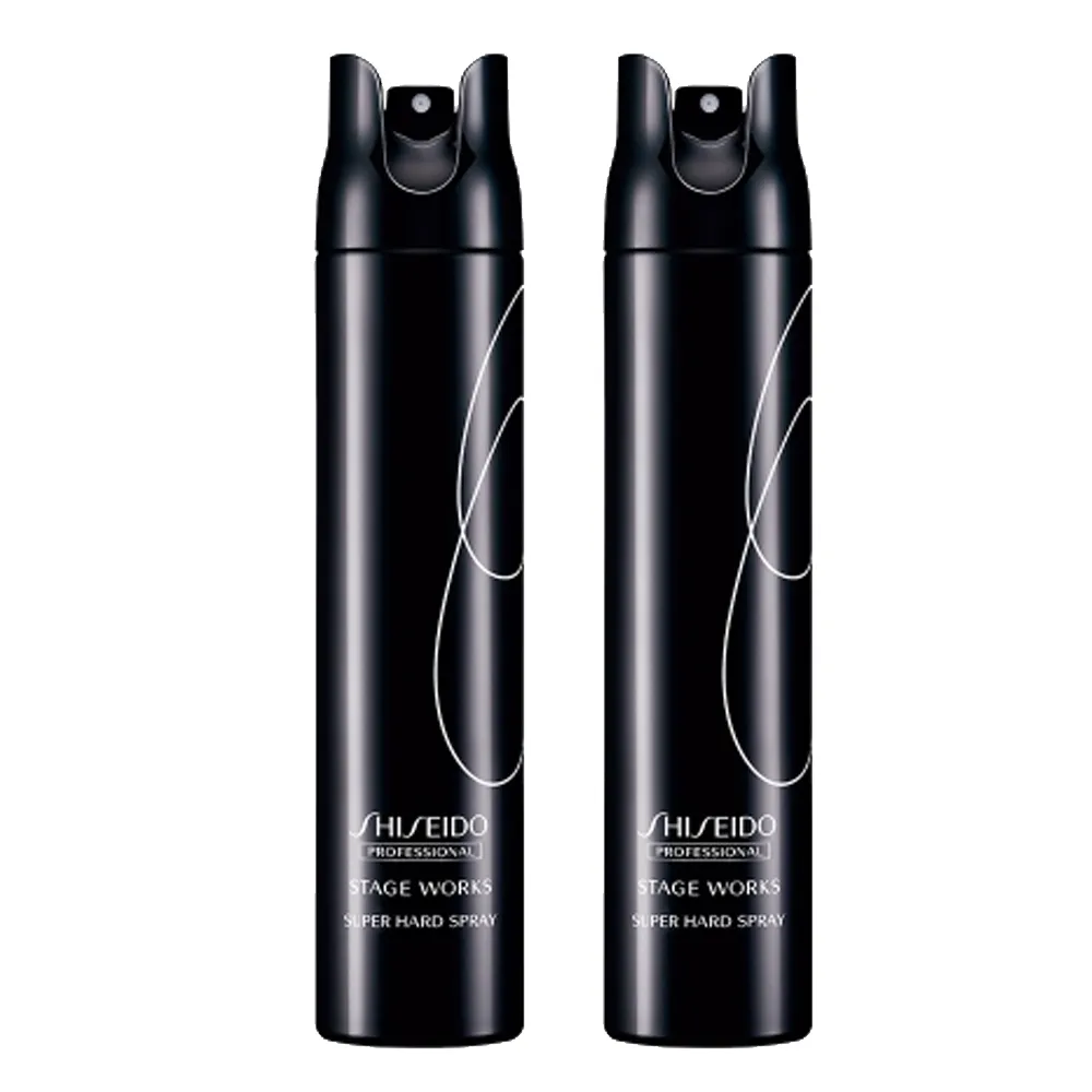 【SHISEIDO 資生堂】黑武士定型霧 180g X2入組(公司貨)