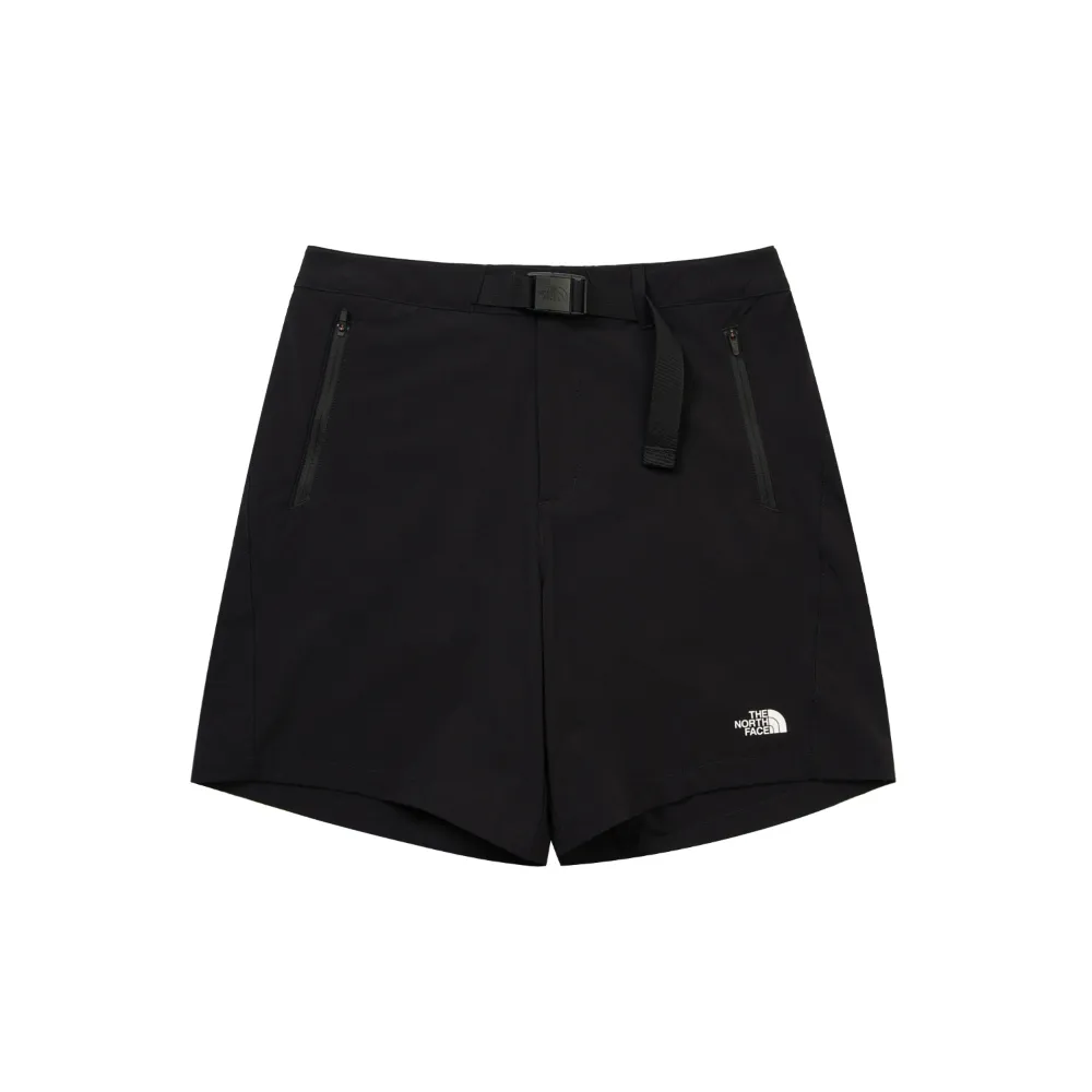 【The North Face】TNF 休閒 吸濕排汗短褲 W HIKE TREKEER SHORT - AP 女 黑(NF0A8CK2JK3)