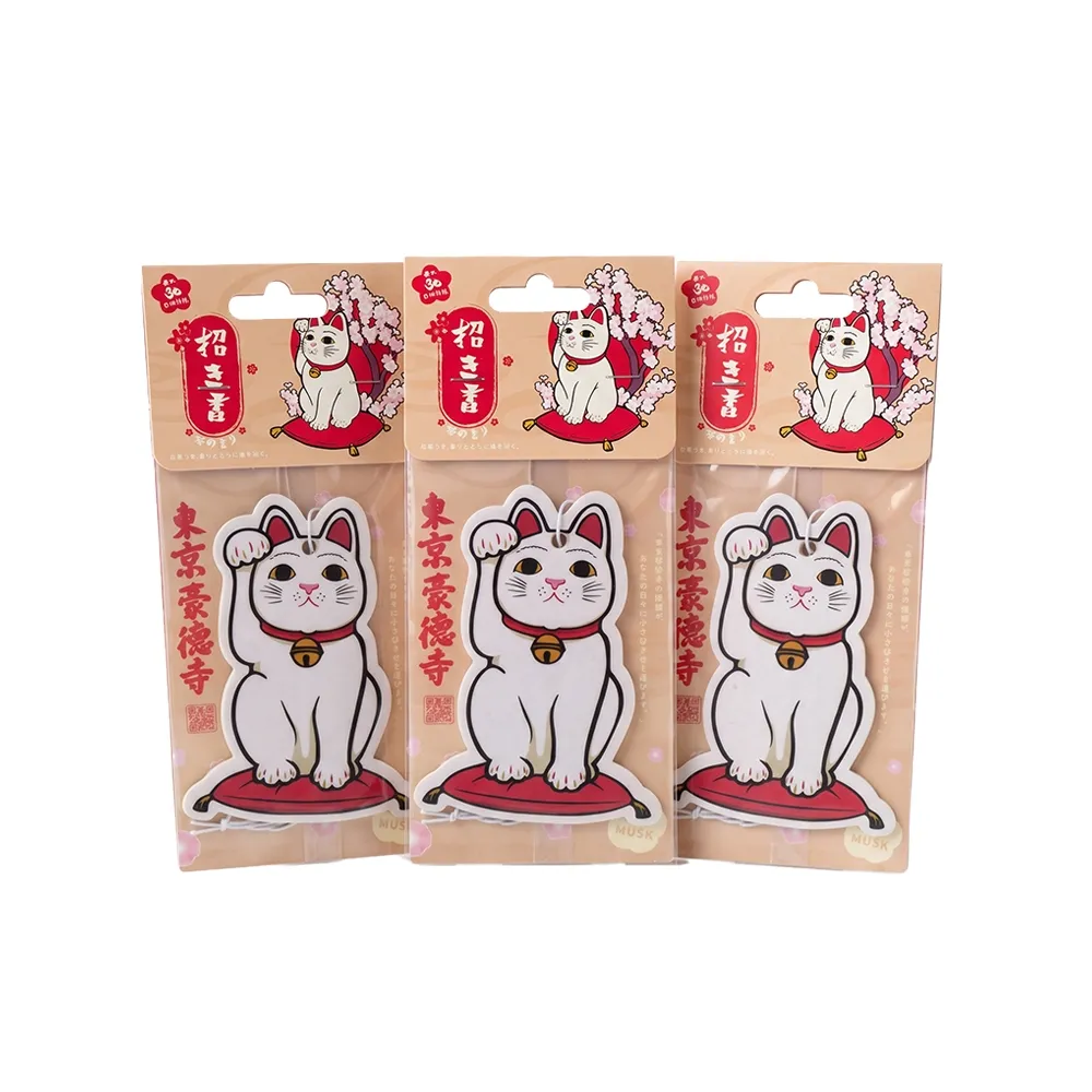 【Gotokuji Tokyo 東京豪德寺】香氛吊卡9入組/掛片/片（車用/居家小款）