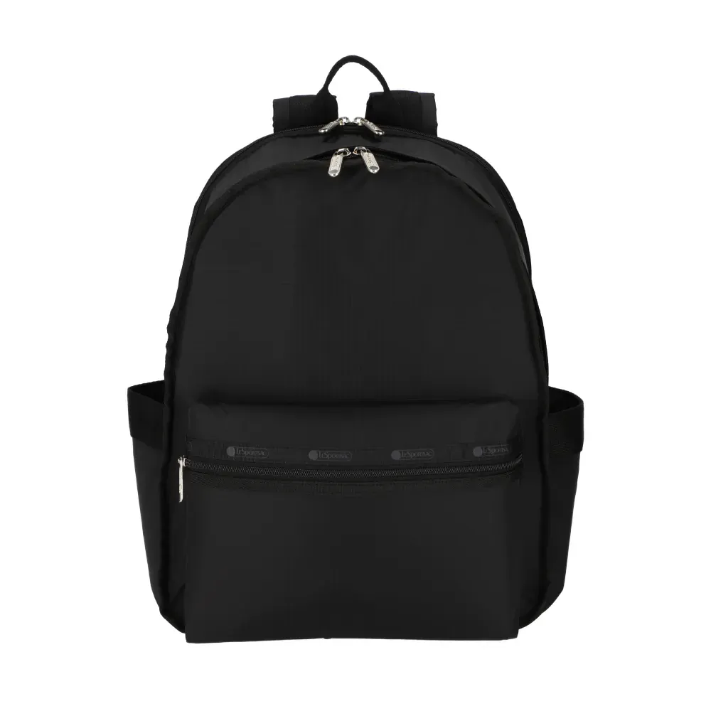 【Lesportsac】RouteBackpack 健行後背包(3747) 永恆黑