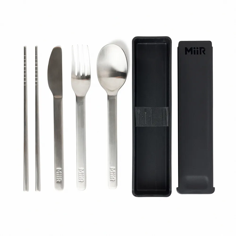 【MiiR】Essential Utensil Set 環保餐具組(黑)